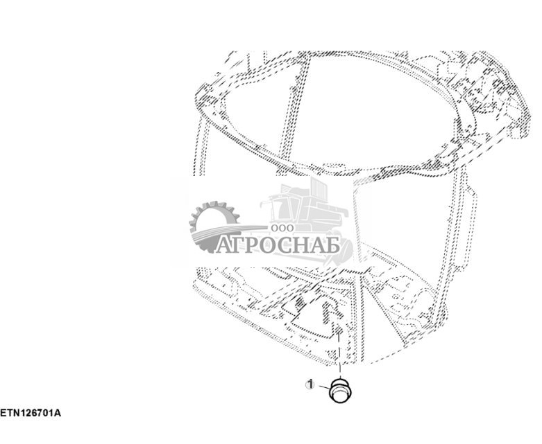 Колпачок жгута проводов, без фонаря облицовочной панели - ST829972 420.jpg